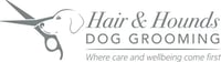 Hair and Hounds Dog Grooming logo