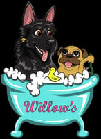 Willow's Pampered Paws logo