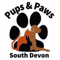 Pups & Paws South Devon logo