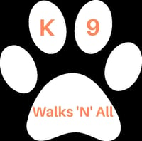 K9 Walks 'N' All logo