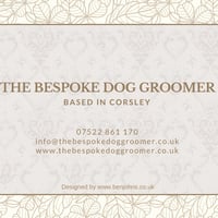 The Bespoke Dog Groomer logo