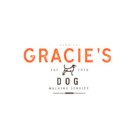 Gracie's Dog Walking Service logo