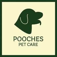 Pooches Pet Care logo