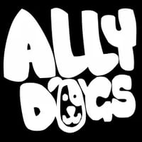 Ally Dog's grooming logo