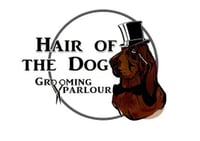 Hair of the dog grooming parlour logo