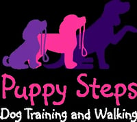 Puppy Steps Dog Training & Walking logo