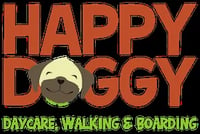 Happy Doggy - Devizes. Dog Walking. Doggy Daycare. Home Boarding. logo