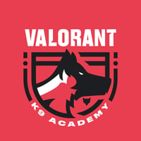 Valorant K9 Academy logo