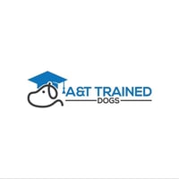 A&T Trained Dogs logo