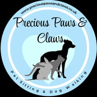 Precious Paws & Claws - Pet Sitting & Dog Walking logo