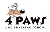 4 Paws Dog Training School logo