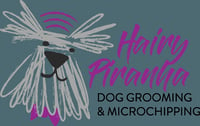 Hairy Piranha Dog Grooming and Microchipping logo