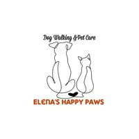 Elena's Happy Paws logo
