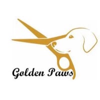 Golden Paws Dog Grooming logo