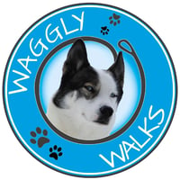 Waggly Walks logo