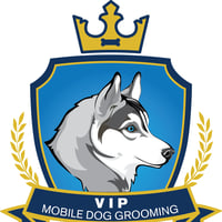 VIP Dog Grooming logo