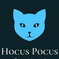 Hocus Pocus Cat Hotel logo
