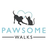 Pawsome Walks Dog Walking Services Chapel Allerton, Cookridge, Weetwood, Adel, Horsforth, Bramhope logo