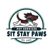 Sit Stay Paws logo