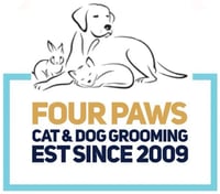 Four Paws Dog Grooming logo