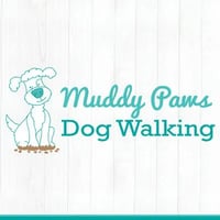 Muddy Paws Dog Walking logo