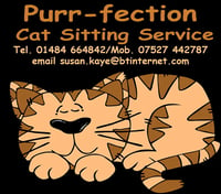 Purr-fection Cat Sitting Service logo