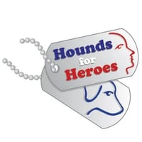 Hounds For Heroes logo