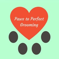 🐾 Paws to Perfect ❤ Grooming logo