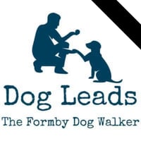 Dog Leads. The Formby Dog Walker logo