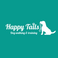 Happy Tails dog walking & training logo