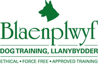 Blaenplwyf dog training logo