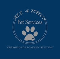 All 4 Paws Pet Services logo