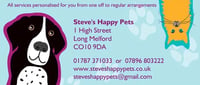 Steve's Happy Pets logo