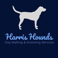 Harris Hounds logo