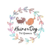Hair Off The Dog Pet Groomers logo