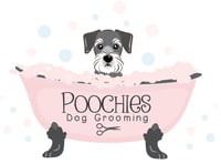 Poochies Dog Grooming Mold logo