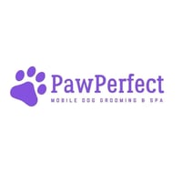 Pawperfect mobile dog grooming & spa logo