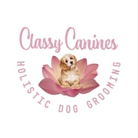 Classy Canines holistic dog grooming logo