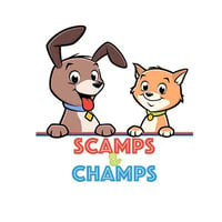 Scamps & Champs Stockport logo