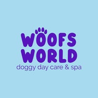 Woofs World Doggy Day Care & Spa logo