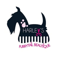 Harleys Furrytail Beautique logo