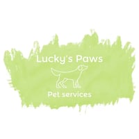 Lucky's Paws logo