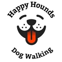Happy Hounds Dog Walking logo