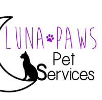 Luna Paws Pet Services logo