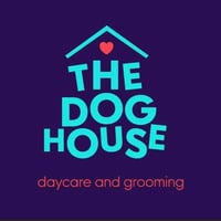 The doghouse daycare and grooming logo