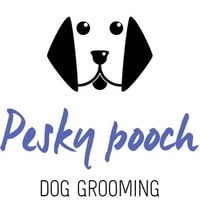 Pesky Pooch Dog Grooming logo