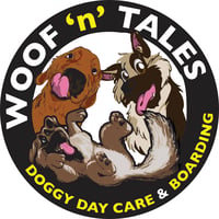 Woof 'n' Tales logo