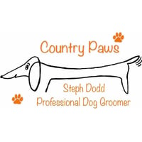 Country Paws Grooming, Dorset logo