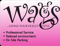 Wags Grooming logo