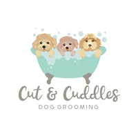 Cut & Cuddles Dog Grooming logo
